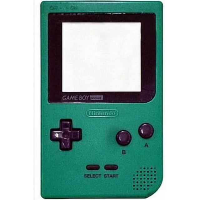 整備済み品】 Nintendo ゲームボーイポケット グリーン 画面交換済み