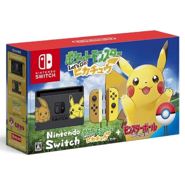 【整備済み品】 Nintendo Switch ポケットモンスター Lets Go! ピカチュウセット パッケージ版ソフト付属 (モンスターボール Plus付き) [video game]