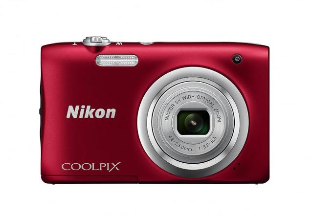 【整備済み品】 Nikon デジタルカメラ COOLPIX A100 光学5倍 2005万画素 レッド A100RD