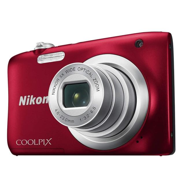 【整備済み品】 Nikon デジタルカメラ COOLPIX A100 光学5倍 2005万画素 レッド A100RD_1