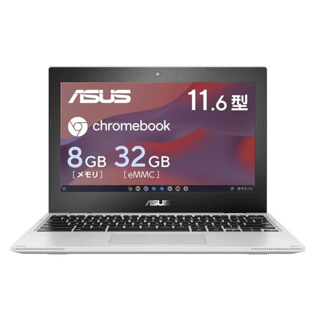 【整備済み品】 ASUS Chromebook クロームブック CX1 11.6インチ トランスペアレントシルバー CX1102CKA-N00059