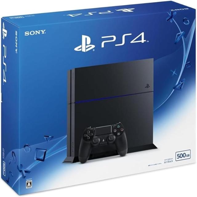 【整備済み品】 SONY ソニー PlayStation 4 HDD 500GB CUH-1200AB01 ジェット・ブラック PS4 プレステ4 プレイステーション4 本体 [video game]