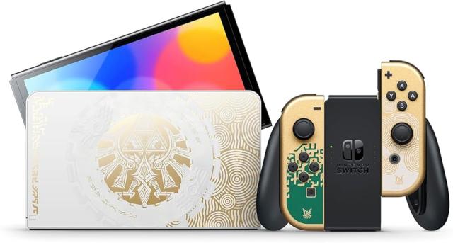 【整備済み品】 任天堂 Nintendo Switch 有機ELモデル ゼルダの伝説 ティアーズ オブ ザ キングダムエディション HEG-S-KDAAA [video game]_1