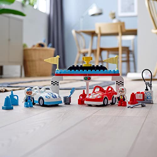 レゴ LEGO デュプロ デュプロのまち レースカー 10947 おもちゃ レーシングカー レゴブロック レゴデュプロ 車 2歳以上_5