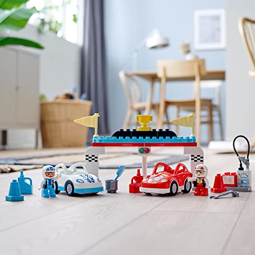 レゴ LEGO デュプロ デュプロのまち レースカー 10947 おもちゃ レーシングカー レゴブロック レゴデュプロ 車 2歳以上_4