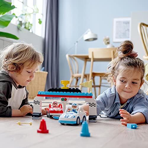 レゴ LEGO デュプロ デュプロのまち レースカー 10947 おもちゃ レーシングカー レゴブロック レゴデュプロ 車 2歳以上_3