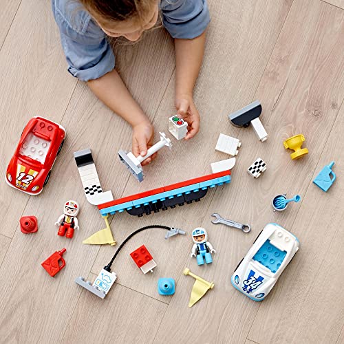 レゴ LEGO デュプロ デュプロのまち レースカー 10947 おもちゃ レーシングカー レゴブロック レゴデュプロ 車 2歳以上_2
