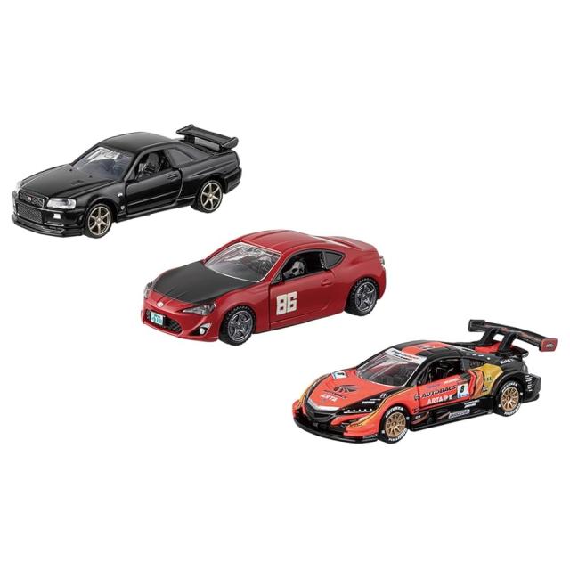 タカラトミー トミカプレミアム 10th Anniversary Collection ミニカー おもちゃ 6歳以上 GT-R 86GT NSX-GT
