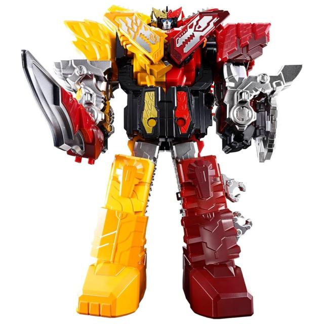 バンダイ 機界戦隊ゼンカイジャー DX METAL APPEND ゼンカイオージュラガオーン 合体ロボ 変形ロボ ロボット おもちゃ