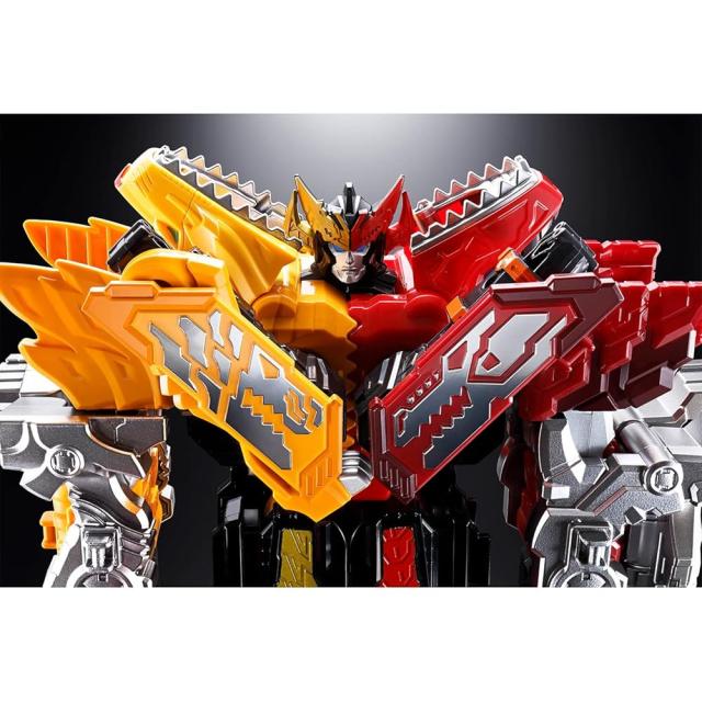 バンダイ 機界戦隊ゼンカイジャー DX METAL APPEND ゼンカイオージュラガオーン 合体ロボ 変形ロボ ロボット おもちゃ_3