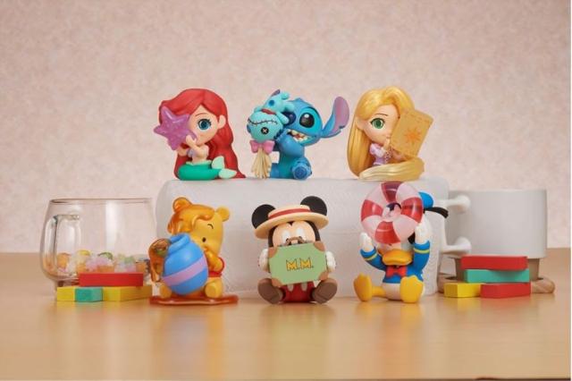 1BOX 6種類セット タカラトミーアーツ ディズニーキャラクター PERIHAPI! Hide & Seek かくれんぼ ディズニー フィギュア