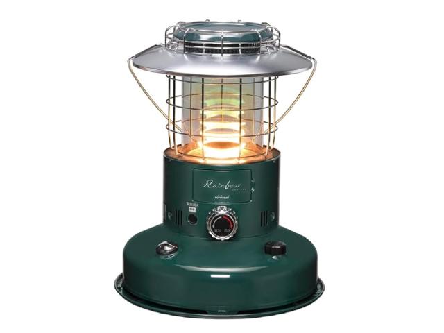 トヨトミ 対流型 石油ストーブ ランタン調 (木造7畳まで/コンクリート9畳まで) 日本製 ダークグリーン RL-251(G)