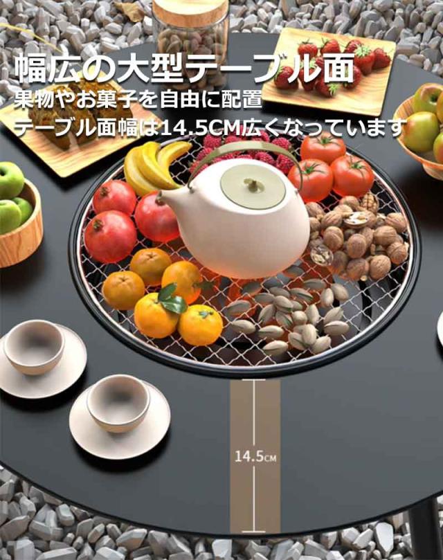 囲炉 裏茶 焼く 家庭用 木炭ストーブ 暖房 庭用 バーベキューグリル 屋外用グリル 料理 薪コンロ 多機能ピクニックコンロ 野外キャンプ bbq おしゃれ インスタ映え 屋外 人気 ギフト 調理器具 家庭用_4