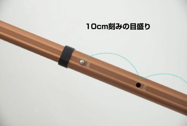 coody 伸縮式 アルミポール 2本入り【日本公式ストア】国内保証対応 タープポール テントポール キャノピーポール 90cm〜230cm 長さ調整 無段階調整 軽量 コンパクト 高強度 サブポール キャンプ アウトドア_5