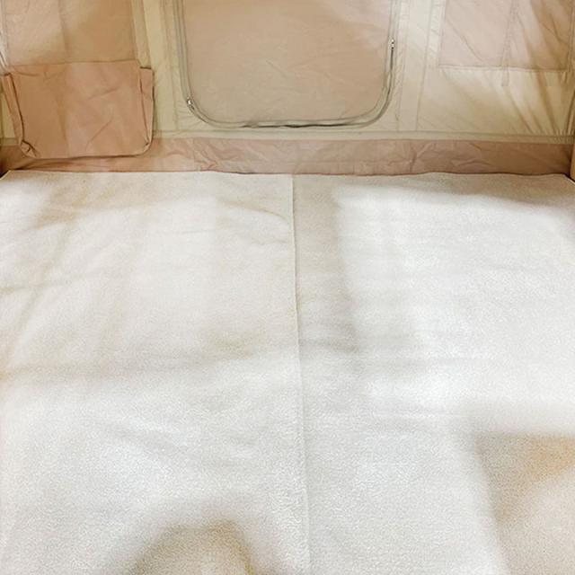 coody エアテント8.0専用 カーペット【日本公式ストア】国内保証対応 インナーマット ラグ リビングシート フロアマット 左右分割式 滑り止め加工 毛足13mm ふかふか お座敷スタイル 冬キャンプ 防寒