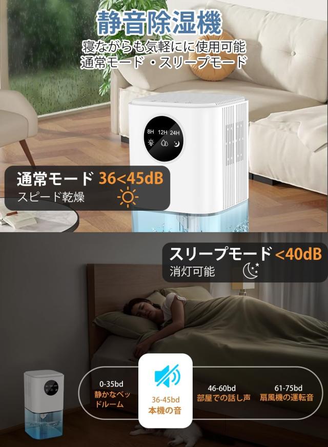 【湿気対策】除湿機 大容量 1.5L ペルチェ式 強力 卓上 除湿器 小型 コンパクト 梅雨･湿気対策 満水自動停止 最大15畳対応 省エネ 静音 除湿器 コンパクト 湿気取り 部屋干し 室内干し カビ対策 小型 7色ランプ オフィス/台所/自宅/面台/脱衣所/キッチン