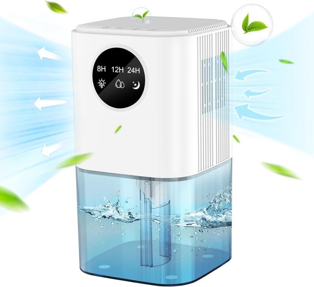 【湿気対策】除湿機 大容量 1.5L ペルチェ式 強力 卓上 除湿器 小型 コンパクト 梅雨･湿気対策 満水自動停止 最大15畳対応 省エネ 静音 除湿器 コンパクト 湿気取り 部屋干し 室内干し カビ対策 小型 7色ランプ オフィス/台所/自宅/面台/脱衣所/キッチン