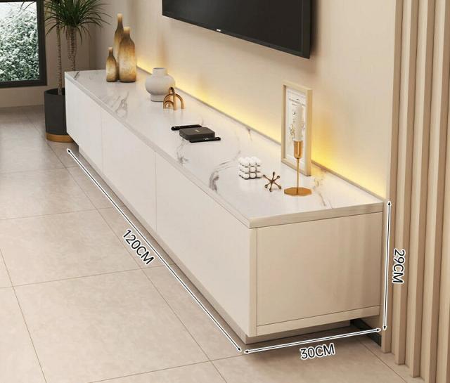 【北欧モダン】テレビ台 ローボード [幅120-180cm 木製 扉付き 大容量収納 テレビボード TV台 TVボード リビングボード 引き出し 隠す収納 32-55型対応 ロータイプ 一人暮らし おしゃれ 鏡面風仕上げ] ナチュラル/グレー/ホワイト