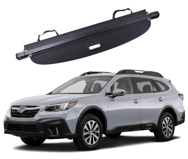 リアカーゴカバー 交換用 スバル アウトバック 2020-2023 トランク ラゲッジ セキュリティシェード 格納式シールド ブラック