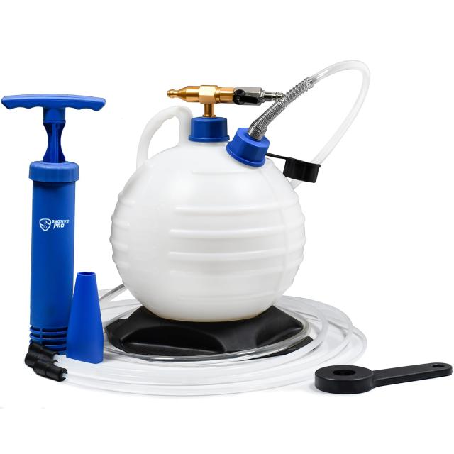 オイルエクストラクターポンプ 真空 6L 空気圧/手動流体抽出器 プロフェッショナルエンジンオイル交換ポンプ 自動車および船舶用