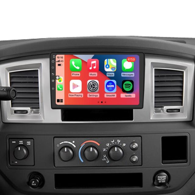 コアラジオ Dodge RAM 1500/2500/3500 2006 2007 2008 アップグレード用 タッチスクリーンステレオ カープレイ Androidオートレディフリーカメラ用