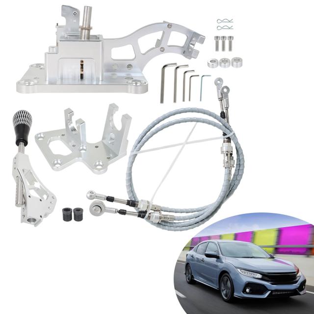 シフターケーブル アセンブリ シフターケーブル トランスブラケット 交換用 K20 K24 RSX K Swap Eg Ef Kシリーズ シビック