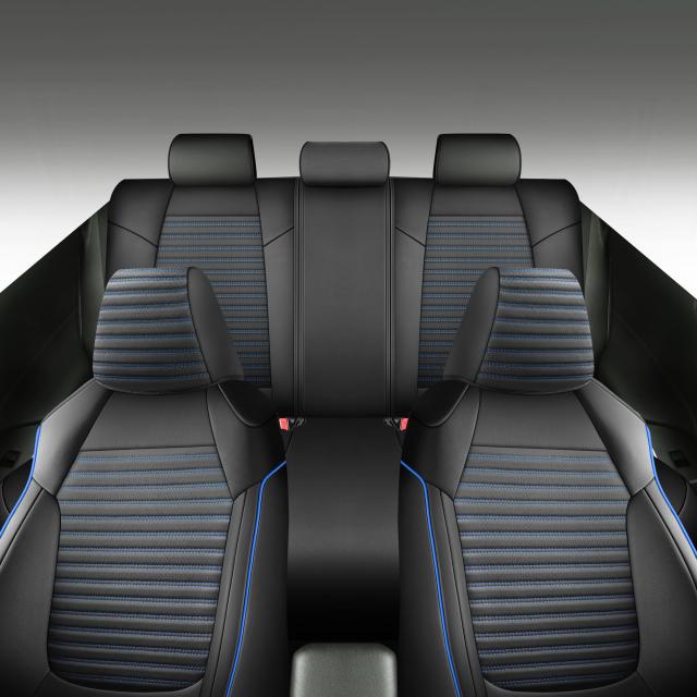 カスタムフィット RAV4 カーシートカバー 2019 2020 2021 2022 2023 トヨタ RAV4 LE XLE プレミアム 限定フルセット 防水フェイクレザー_1
