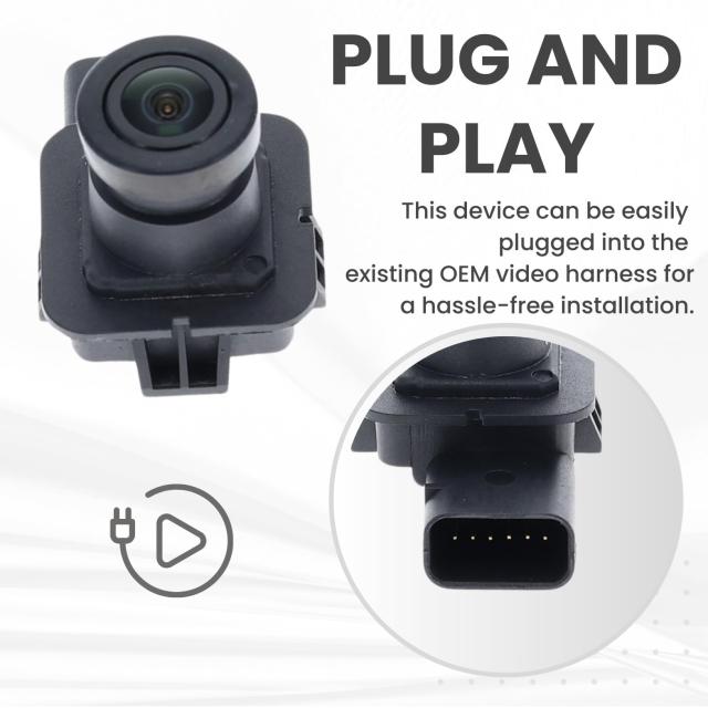 バックアップカメラ 交換用 2018 2019 フォード フィエスタ ハッチバック/フィエスタ ST OE 部品番号 D2BZ19G490E D2BT19G490AD_3