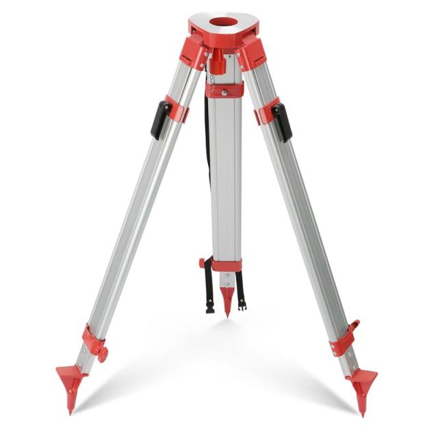 DMITER アルミ測量三脚 ミディアム測定ツール 5/8インチ x 11スレッドトランジットレベル フラット三脚 プロの測量オートレベルとセオドライト用
