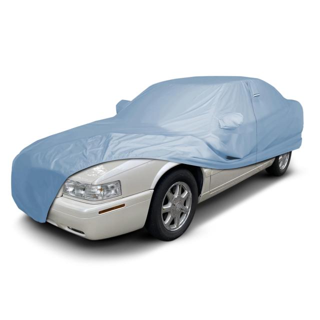 iCarCover適合:[Cadillac Eldorado] 1992-2002 プレミアムフルカーカバー 防水 全天候耐性 カスタム 屋外 屋内 太陽 雪 嵐 保護 フォームフィット パッド付きカバー ストラップ付き