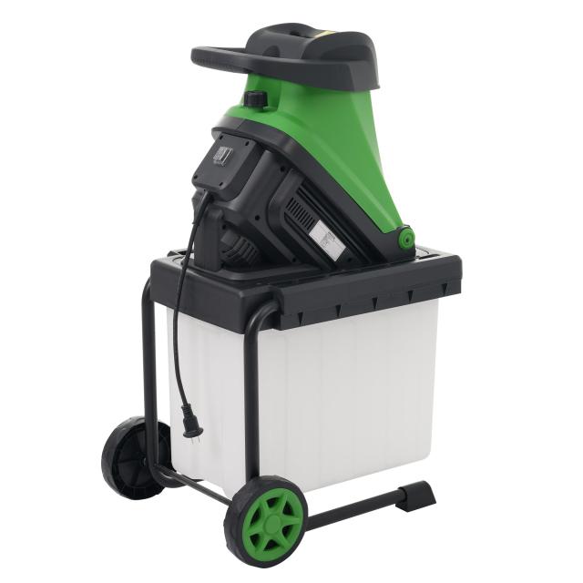 ガーデンシュレッダー 電動粉砕機 竹 枝 木 家庭用 小型 軽量 BOX付き 