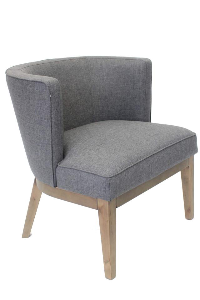 ボスOffice製品Ava Driftwood Oversized Accent椅子