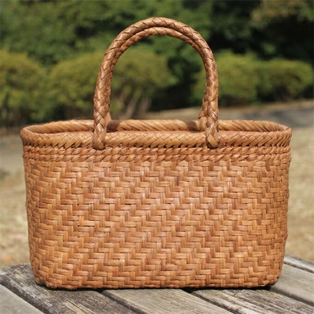 山葡萄 かごバッグ 網代編み やまぶどう 山ぶどう カゴバッグ