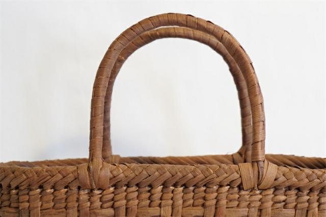 池坊 花器 大型 長方形 ベージュ色 花器】長方形／約24×40cm 高さ：約