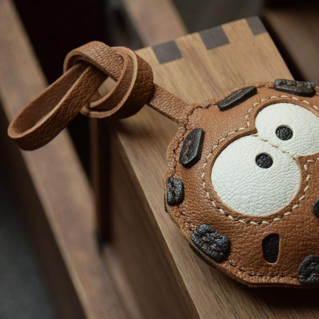 クッキーデザイン キーホルダー  バッグチャーム  アクセサリー  革小物 キーリング キーイング 車の鍵  チャーム ストラップ  