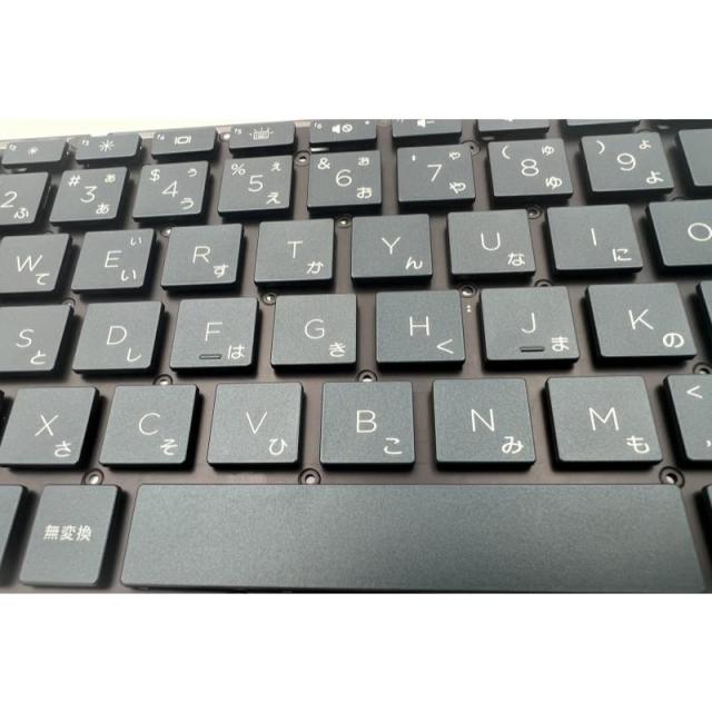 HP Spectre x360 13-aw1000 13-aw1001TU 日本語キーボード バックライト付（ポセイドンブルー） 修理・交換パーツ_2