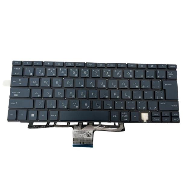 純正 HP Spectre x360 14 14-ea0048TU 14-ea0048TU 14-ea0044TU 日本語キーボード バックライト付（ポセイドンブルー） 修理・交換パーツ