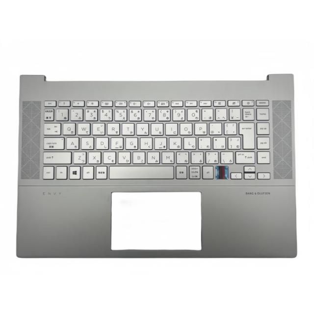 HP ENVY 15-ep0000 15-ep0084TX 15-ep0001TX 15-ep0002TX 15-ep0003TX パームレスト + 日本語キーボードバックライト付きL97425-291