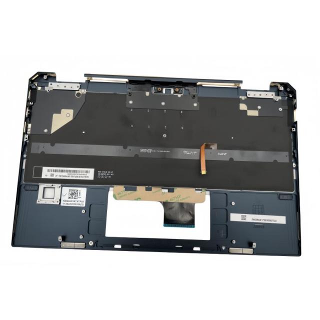 HP Spectre x360 13-aw パームレスト + 日本語キーボードバックライト付き  （ポセイドンブルー） 交換用パソコン部品_1