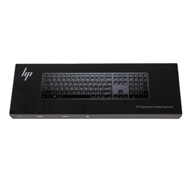 未開封 HP 975 Programmable ワイヤレス 無線 Bluetooth 充電式 USB-C充電 スマートセンサー バックライト 日本語キーボード 3Z726AA#ABJ_7