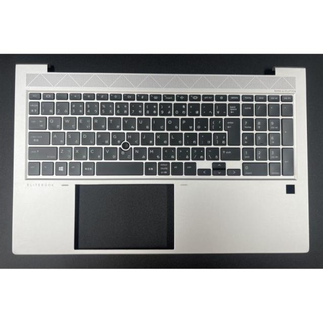純正 HP EliteBook 750 755 850 G7 G8 日本語キーボードバックライト付き/ パームレストあり M26110-291