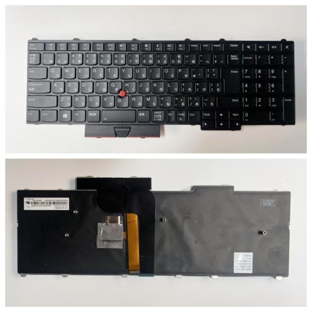 純正 Lenovo Thinpad P50 P70 日本語キーボード バックライトあり/01HW313 黒/交換用パソコン部品