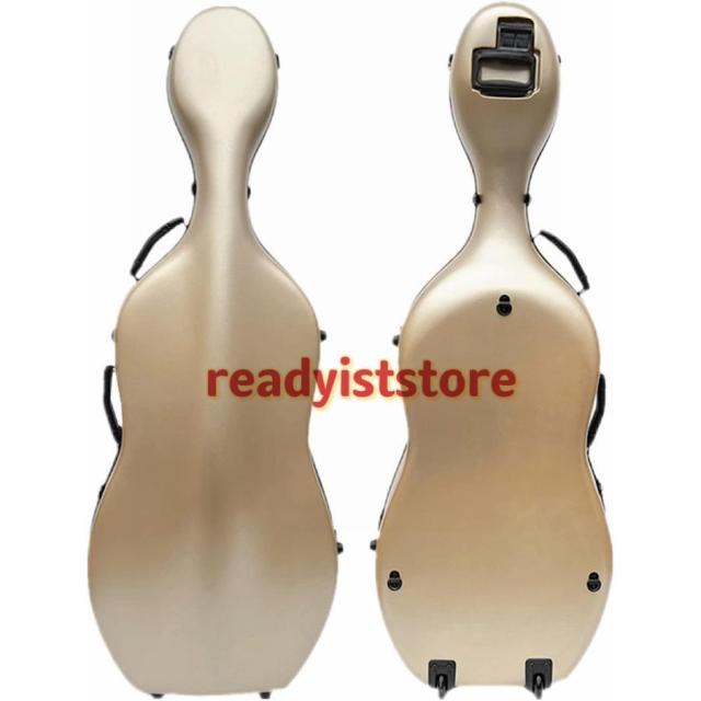 セロケースチェロ ケース、4/4 チェロ ハード ケース、超軽量カーボン