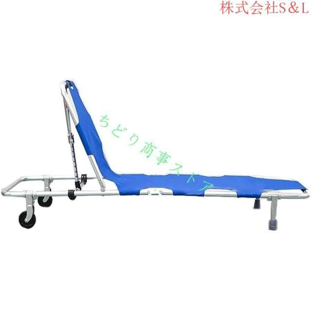 折りたたみ 担架 ストレッチャー 緊急救助用 介護用品 簡易 軽量 多機能 調整可能 トラクションストレッチャー ブレーキ付き 防炎 耐寒 軽量 火災緊急 搬送用品_6