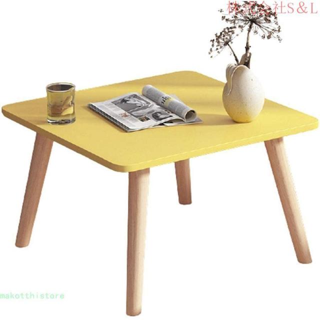 ローテーブル テーブル センターテーブル ちゃぶ台 リビングテーブル 木製 ベッドテーブル ラップデスク パソコンデスク ミニ 座卓 机 多機能 省スペース ソファの通販は 7,063円