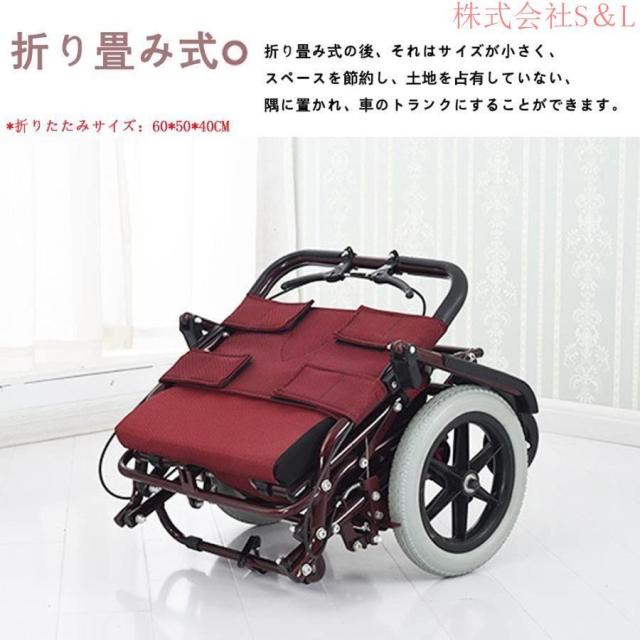 シルバーカート コンパクト 介護 老人 歩行車 折りたたみ ブレーキ付き 歩行補助 荷物 室内室外兼用歩行車 ショッピングカート シルバーカー 手押し車 老人 歩行_3