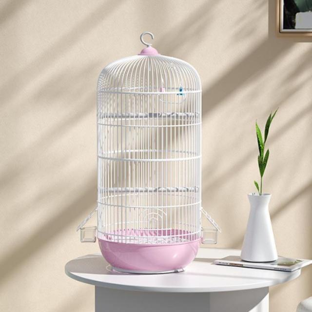 バードケージ 鳥かご 鳥小屋 多頭飼い 高さ70cm 直径34cm 鳥ケージ バードパレス 止まり木 鳥カゴ かご 鳥 小鳥 ゲージ セキセイインコ