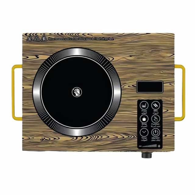 卓上IHクッキングヒーター静音設計110V 2200Ｗ高火力IHコンロ 多機能電気加熱炉 遠赤外線ヒーター急速加熱 LEDデジタルディスプレイ 高周波の放射がない 卓上調理器センサータッチ付き 防爆ガラスパネルとステンレス鋼ボディ付き多機能 スマート 中華鍋ツールの通販はIH・クッキングヒーター