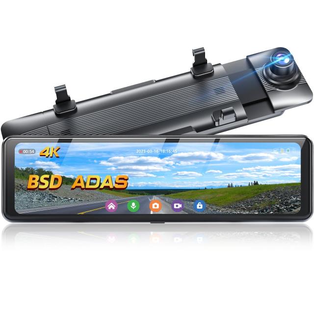 ドライブレコーダー ミラー型 11インチ超大画面 前後カメラ HDR/WDR ミラー型ドライブレコーダー 11インチ ドライブレコーダー