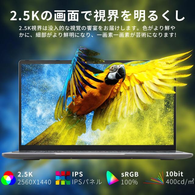 SERYUB ノートパソコン15.6型2.5K液晶 2560x1440/リフレッシュ SERYUB ノートパソコン15.6型2.5K液晶 2560x1440/リフレッシュ